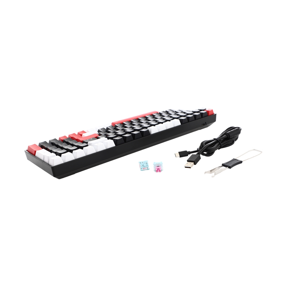KEYBOARD WIRELESS BLUETOOTH SIGNO MAXXUS KB-740BLK P (PINK SWITCH คีย์บอร์ด)