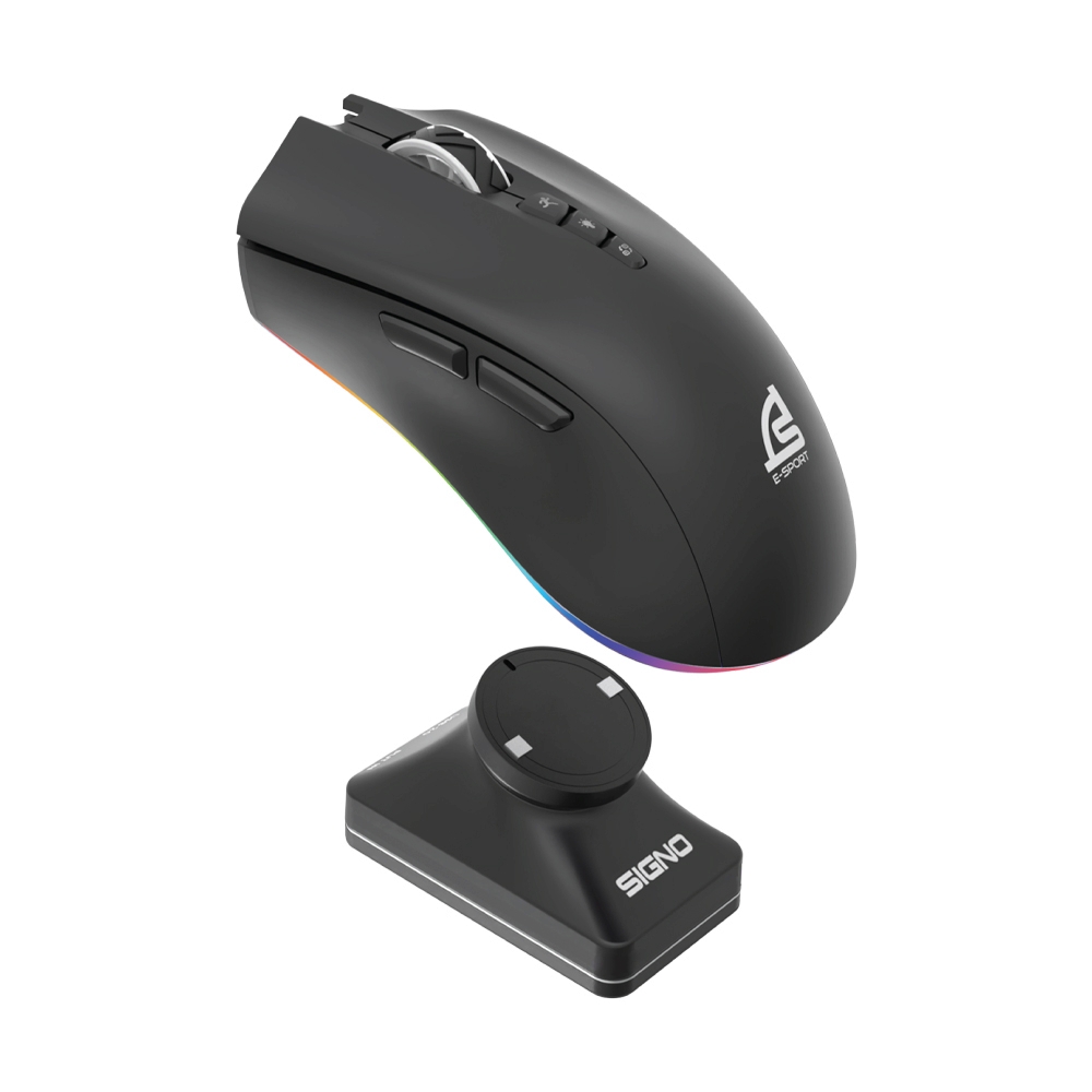 MOUSE WIRELESS BLUETOOTH SIGNO VERONA WG-916 (เมาส์ไร้สาย+แท่นชาร์จ)