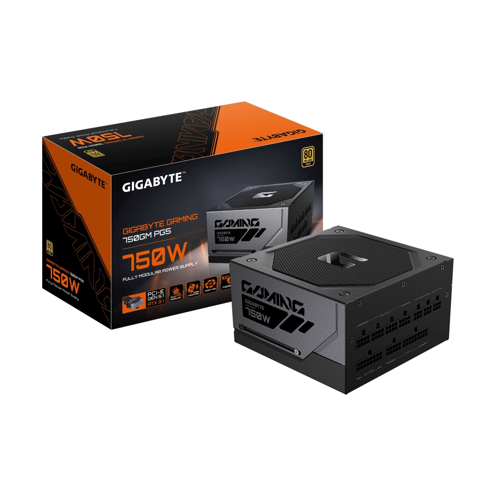 POWER SUPPLY (80+ GOLD) 750W GIGABYTE GME750GM PG5