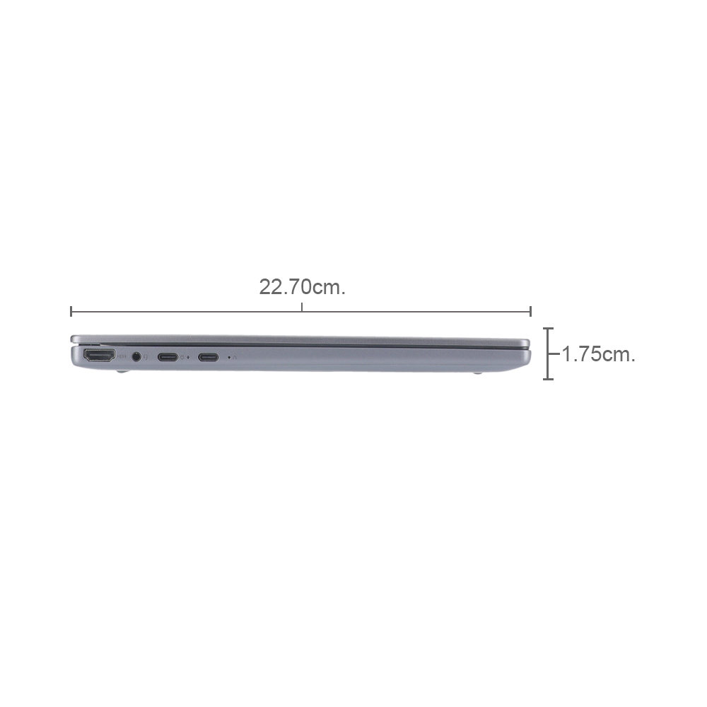 Notebook Lenovo IdeaPad 5 2-in-1 14AHP11 83UJ002KTA (Luna Grey)