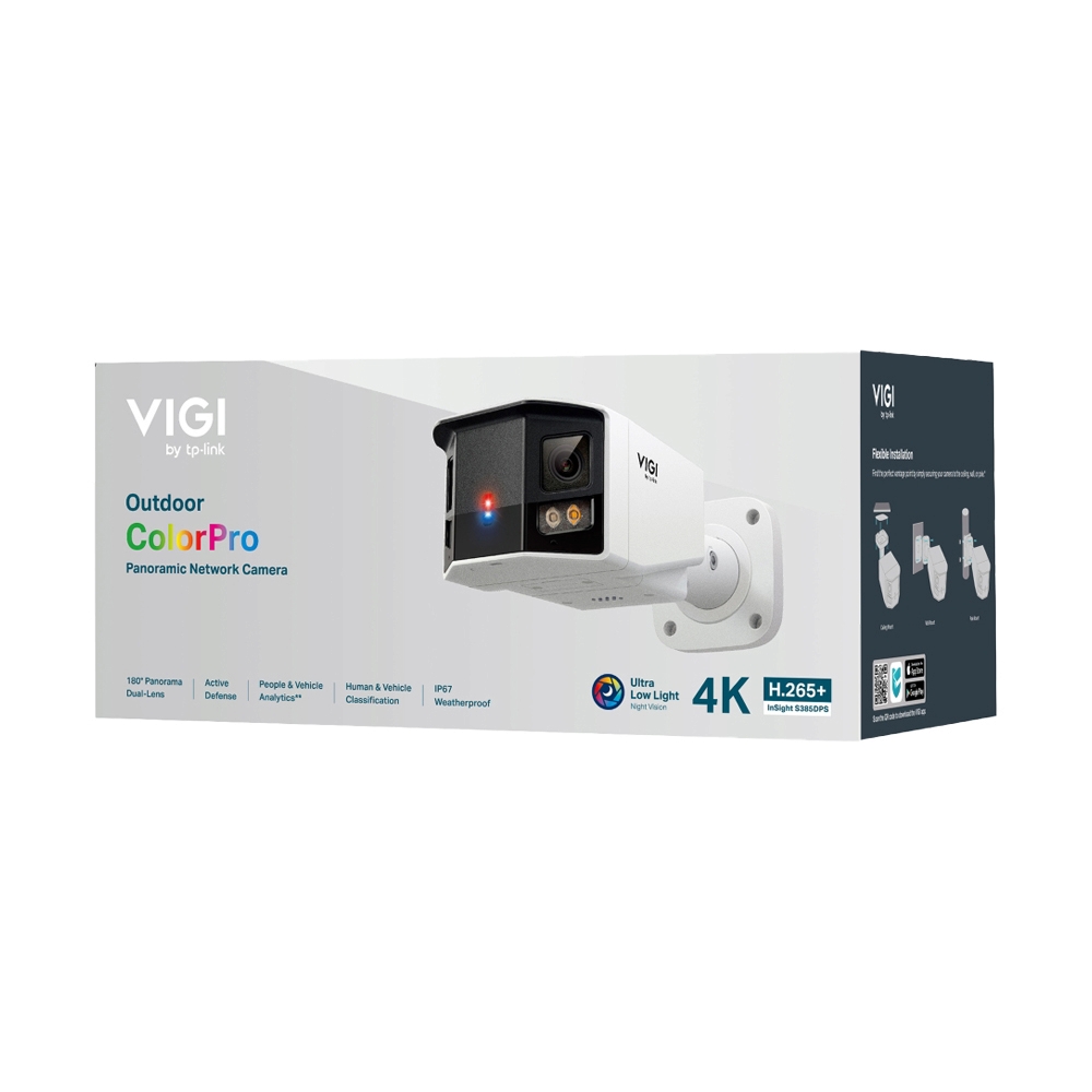 กล้องวงจรปิด 4mm IP Camera VIGI InSight S385DPS