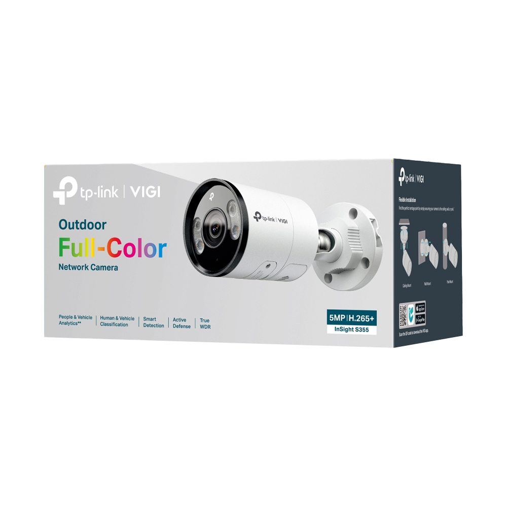 กล้องวงจรปิด 4mm IP Camera VIGI Insight S355