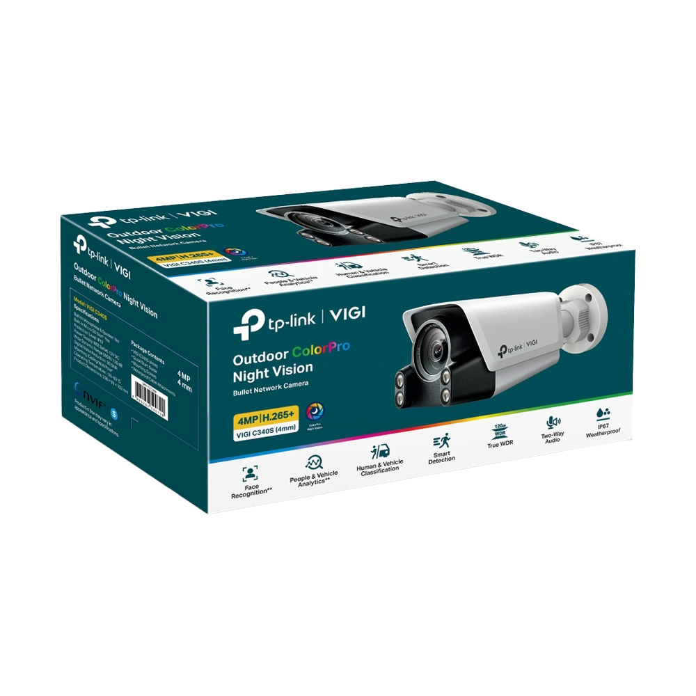 กล้องวงจรปิด 4mm IP Camera VIGI C340S