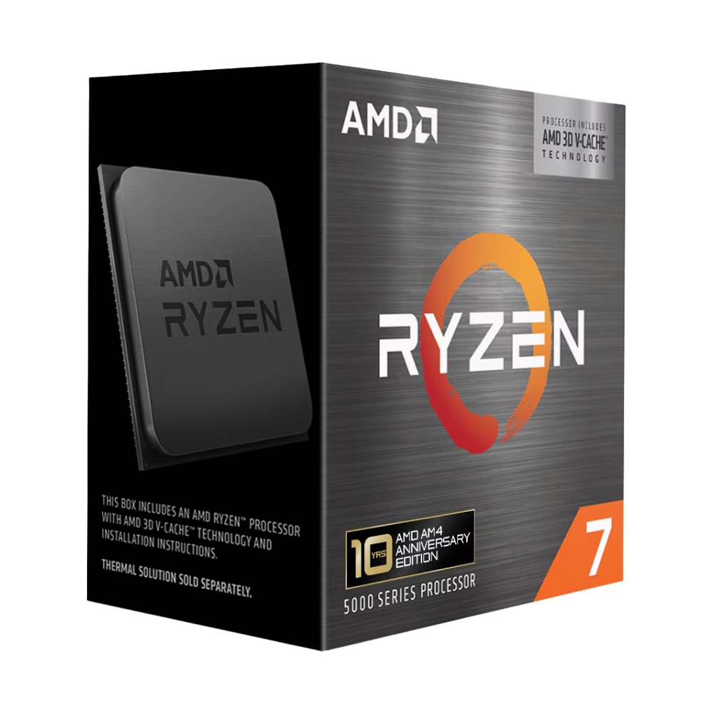 CPU AMD AM4 RYZEN 7 5800X3D 10TH