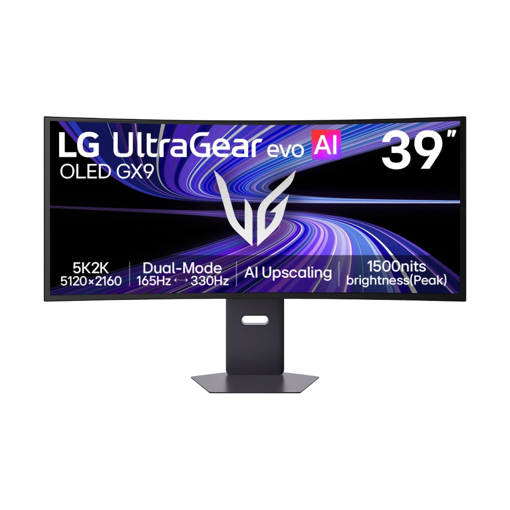 MONITOR 39'' LG ULTRAGEAR 39GX950B-B DUAL MODE (OLED, HDMI, DP, USB-C, SPK) CURVED