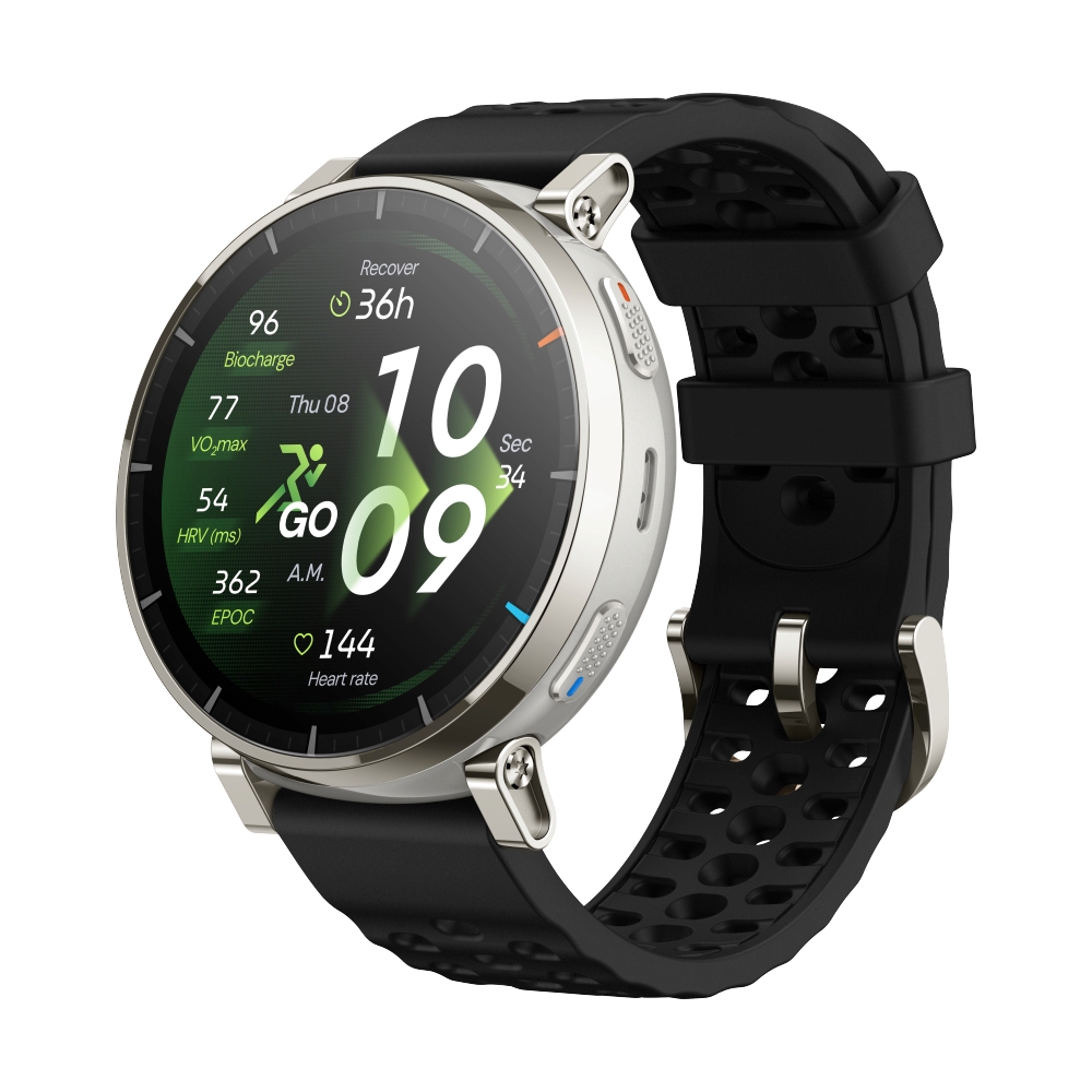 AMAZFIT Active 3 Premium Apex Silver