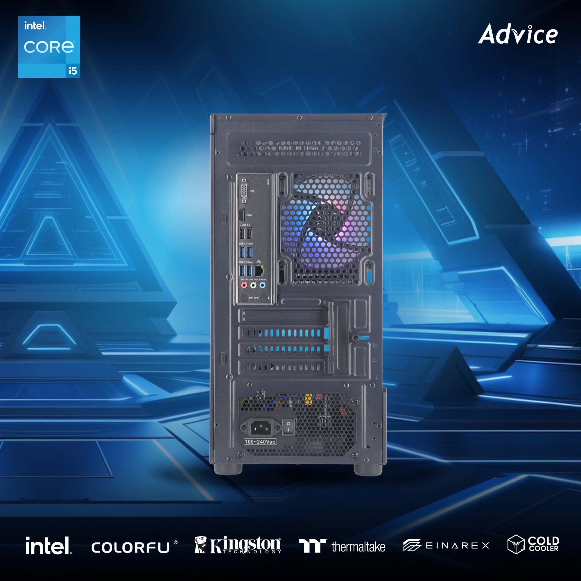 คอมประกอบ Advice : Computer Set intel #i431 i5 14400 NO VGA