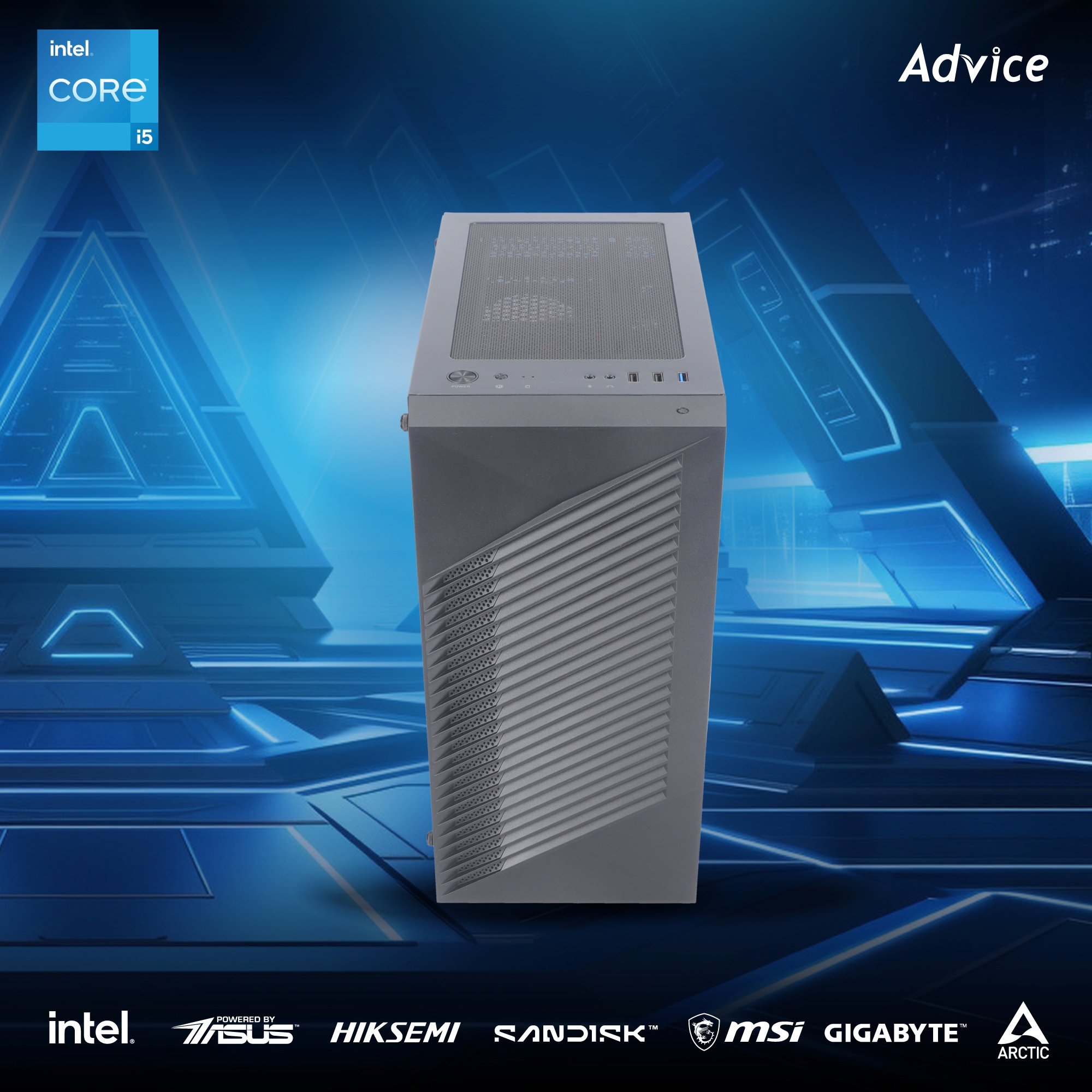 คอมประกอบ Advice : Computer Set intel #i442 i5 12400F RTX3050 6GB ASUS DUAL O6G (OC/D6)