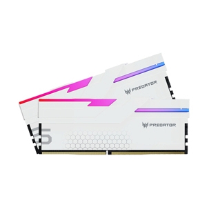RAM DDR5(6800) 32GB (16GBX2) PREDATOR HERMES RGB WHITE (PDT-HMD56832W)