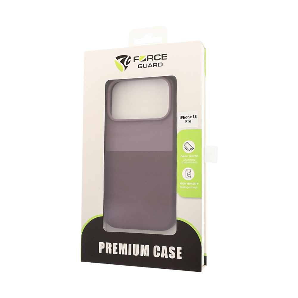 Case iPhone 18 Pro FORCEGUARD Grase - Dark Violet