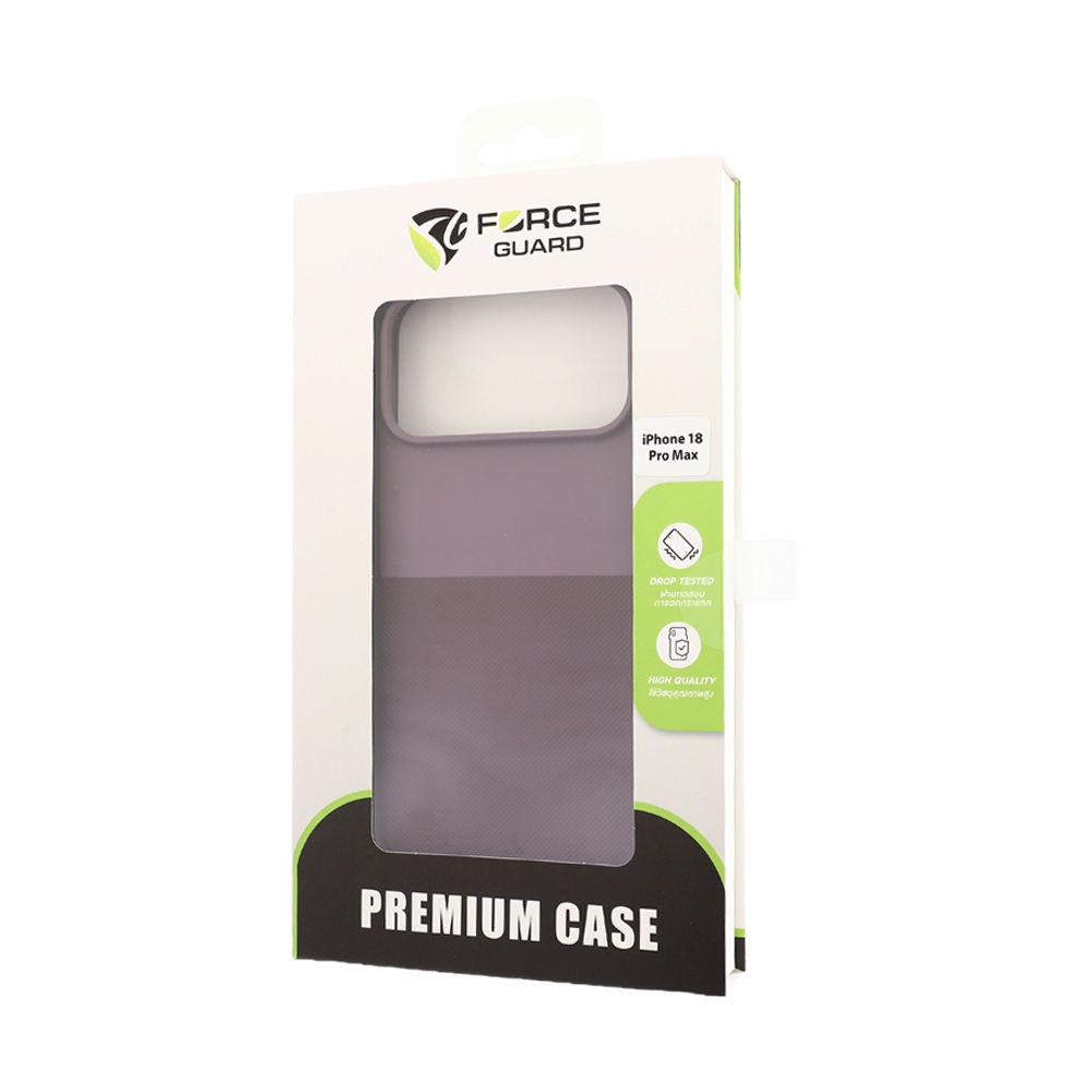 Case iPhone 18 Pro Max FORCEGUARD Grase - Dark Violet
