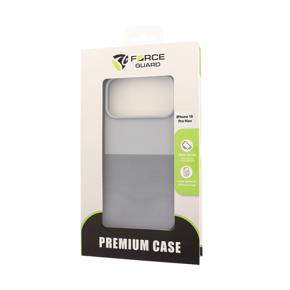 Case iPhone 18 Pro Max FORCEGUARD Grase - Silver