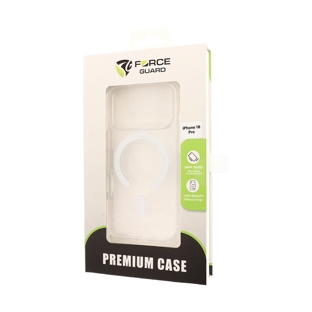 Case iPhone 18 Pro FORCEGUARD Clear Case