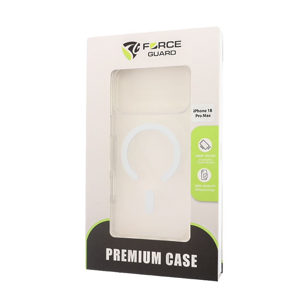 Case iPhone 18 Pro Max FORCEGUARD Clear Case