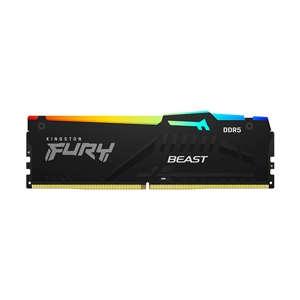 RAM DDR5(5200) 8GB KINGSTON FURY BEAST BLACK RGB (KF552C40BBA-8)