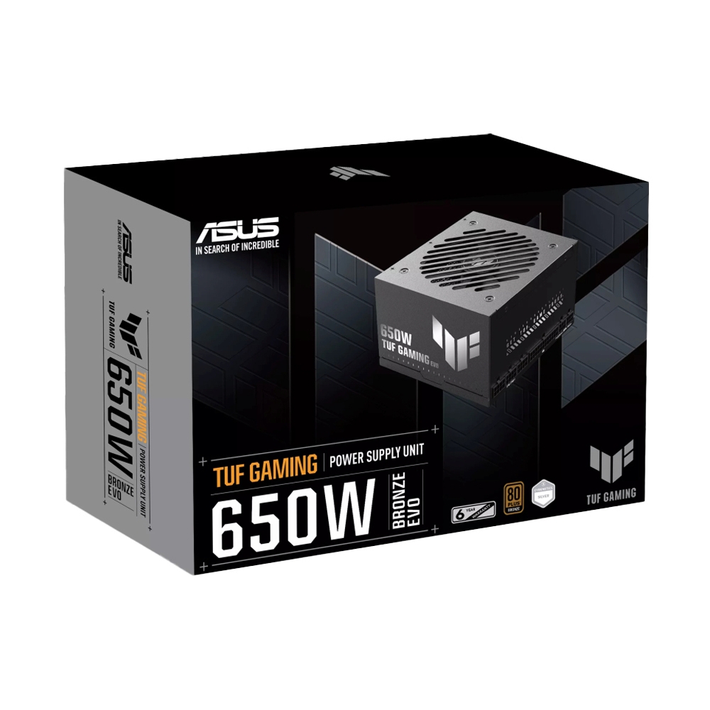 POWER SUPPLY (80+ BRONZE) 650W ASUS TUF GAMING 650B EVO