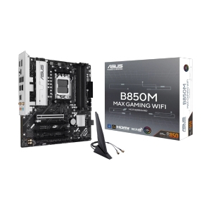 MAINBOARD (AM5) ASUS B850M MAX GAMING WIFI DDR5
