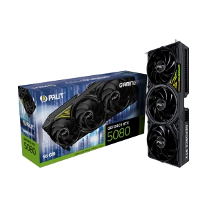 VGA PALIT GEFORCE RTX 5080 GAMING PRO V1 BLACK - 16GB GDDR7