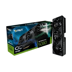 VGA PALIT GEFORCE RTX 5080 INFINITY 3 BLACK OC - 16GB GDDR7