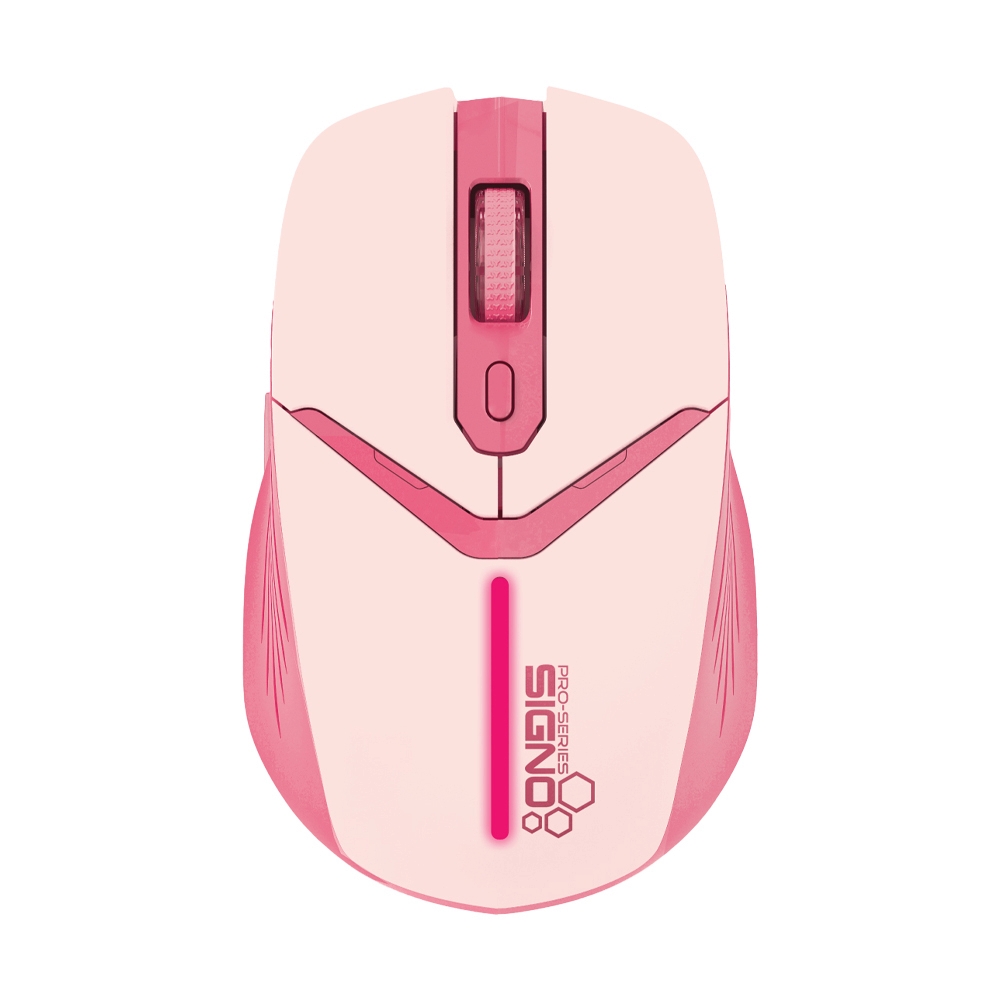 MOUSE WIRELESS SIGNO BM19P PINK (BLUETOOTH)