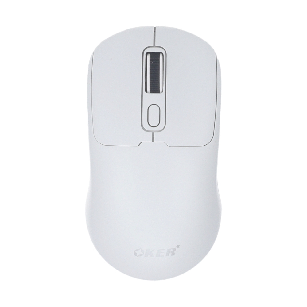 COMBO SET WIRELESS OKER K1829 WHITE-BLUE (BLUETOOTH)