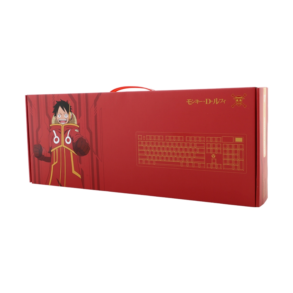 KEYBOARD WIRELESS BLUETOOTH FANTECH ATOM PRO106D MK896 TH ONEPIECE LUFFY (BLUE SWITCH คีย์บอร์ด)