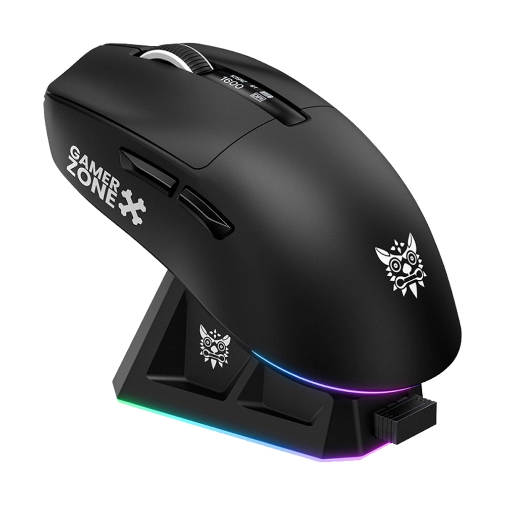 MOUSE WIRELESS BLUETOOTH ONIKUMA DM07 BLACK (เมาส์ไร้สาย)