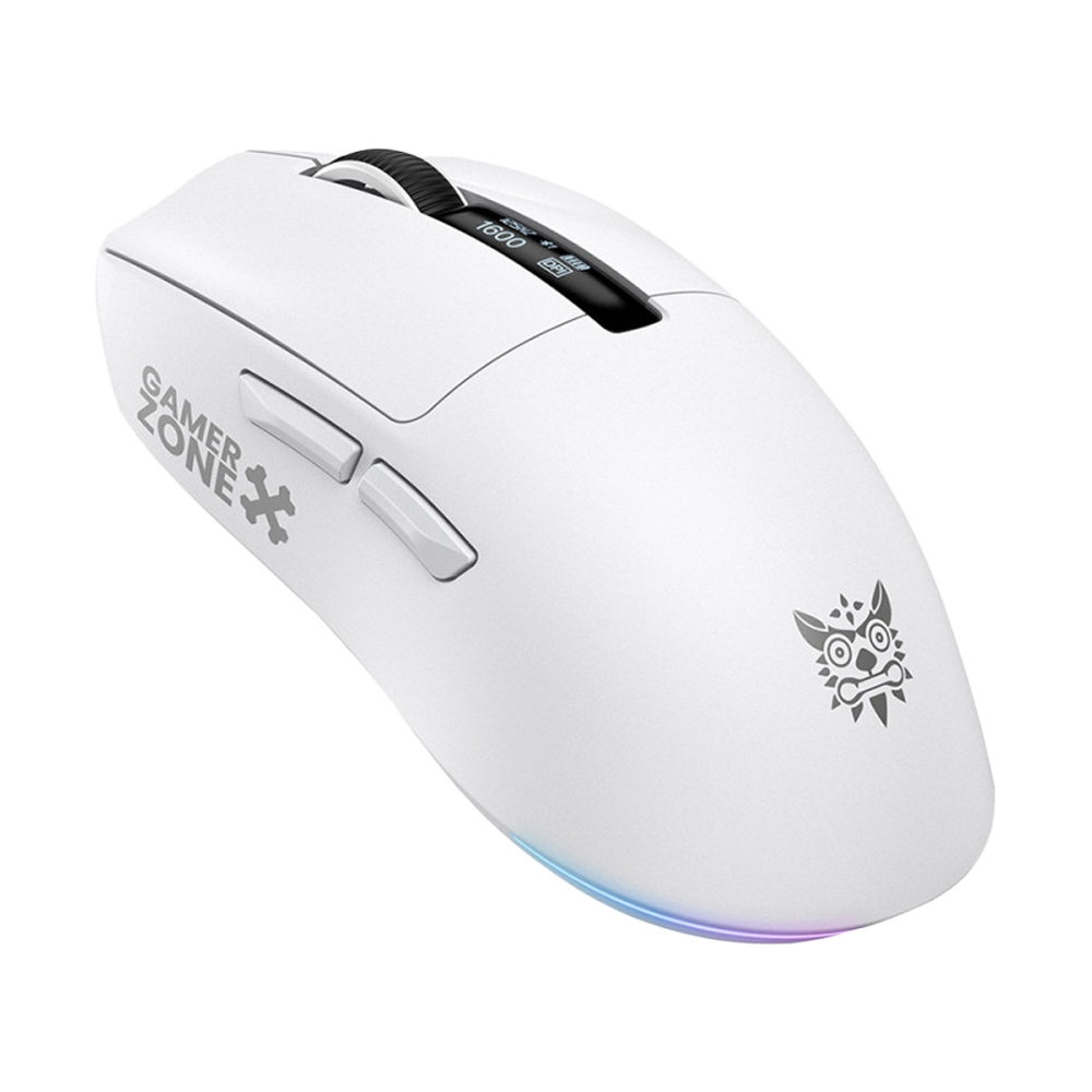 MOUSE WIRELESS BLUETOOTH ONIKUMA DM07 WHITE (เมาส์ไร้สาย)