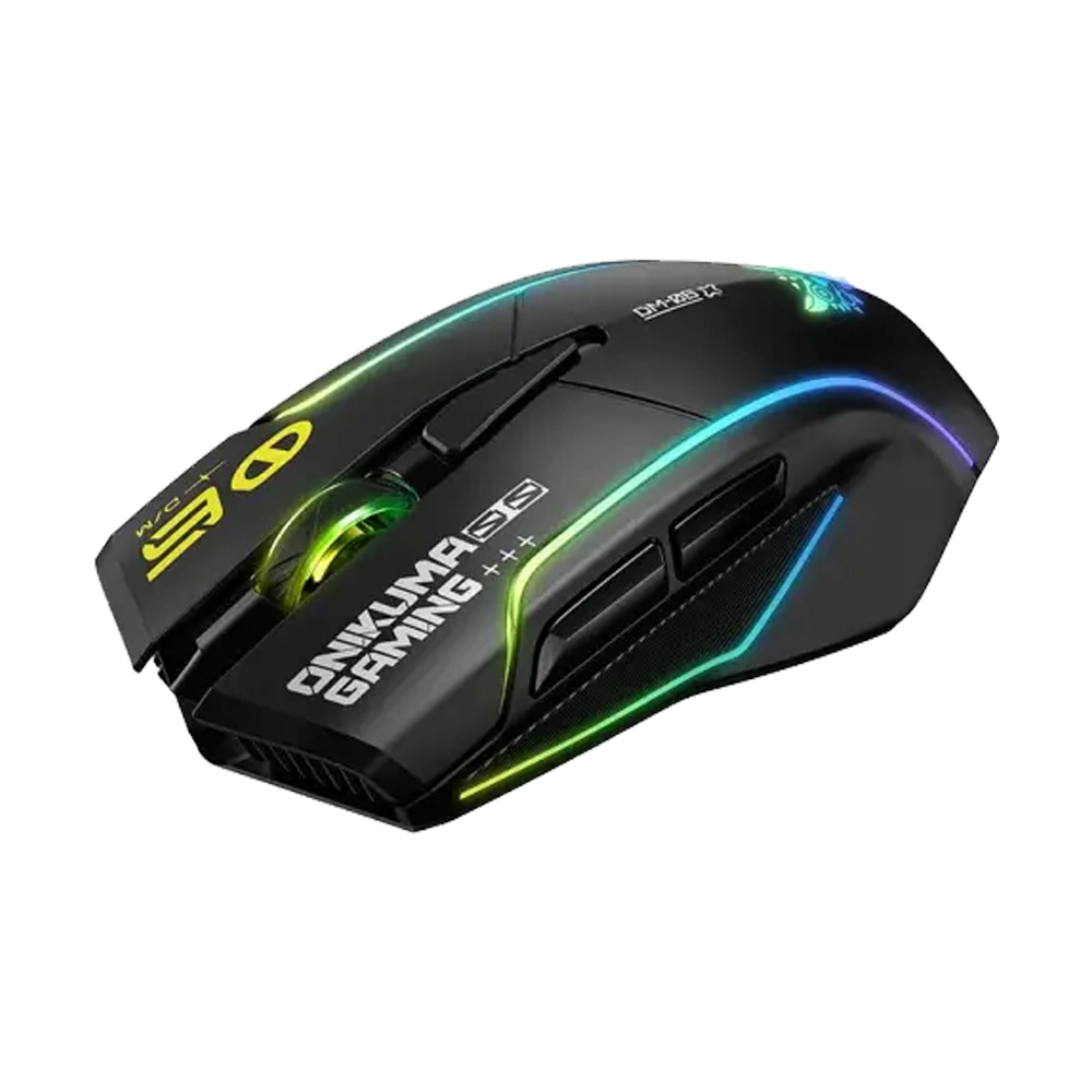 MOUSE WIRELESS BLUETOOTH ONIKUMA DM06 BLACK (เมาส์ไร้สาย)