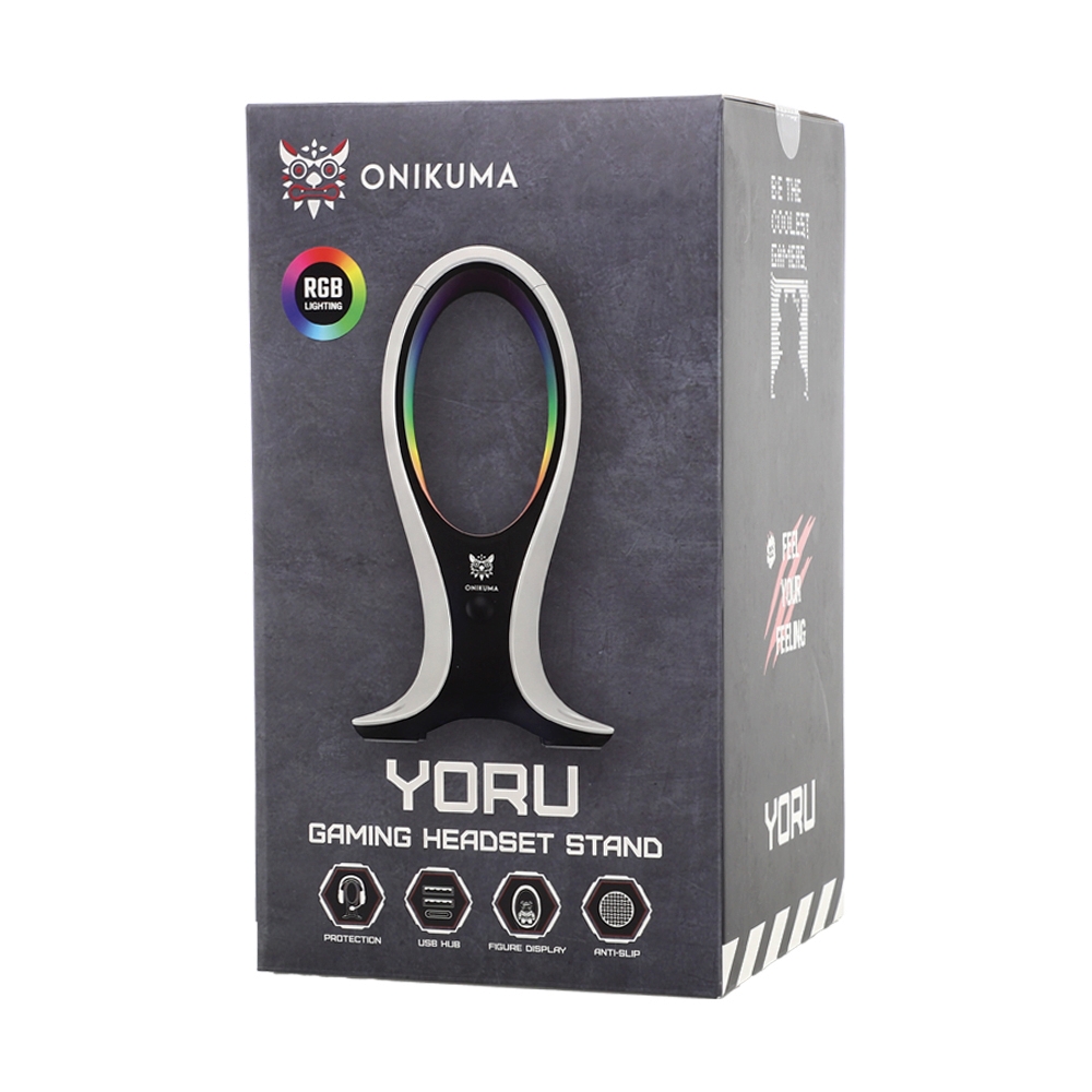 HEADSET STAND ONIKUMA YORU ST-7 RGB WHITE