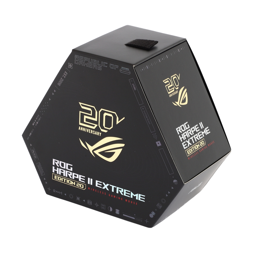 MOUSE WIRELESS BLUETOOTH ASUS ROG HARPE II EXTREME EDITION 20 (เมาส์ไร้สาย)