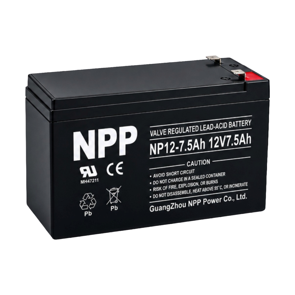 Battery 7.5Ah 12V NPP