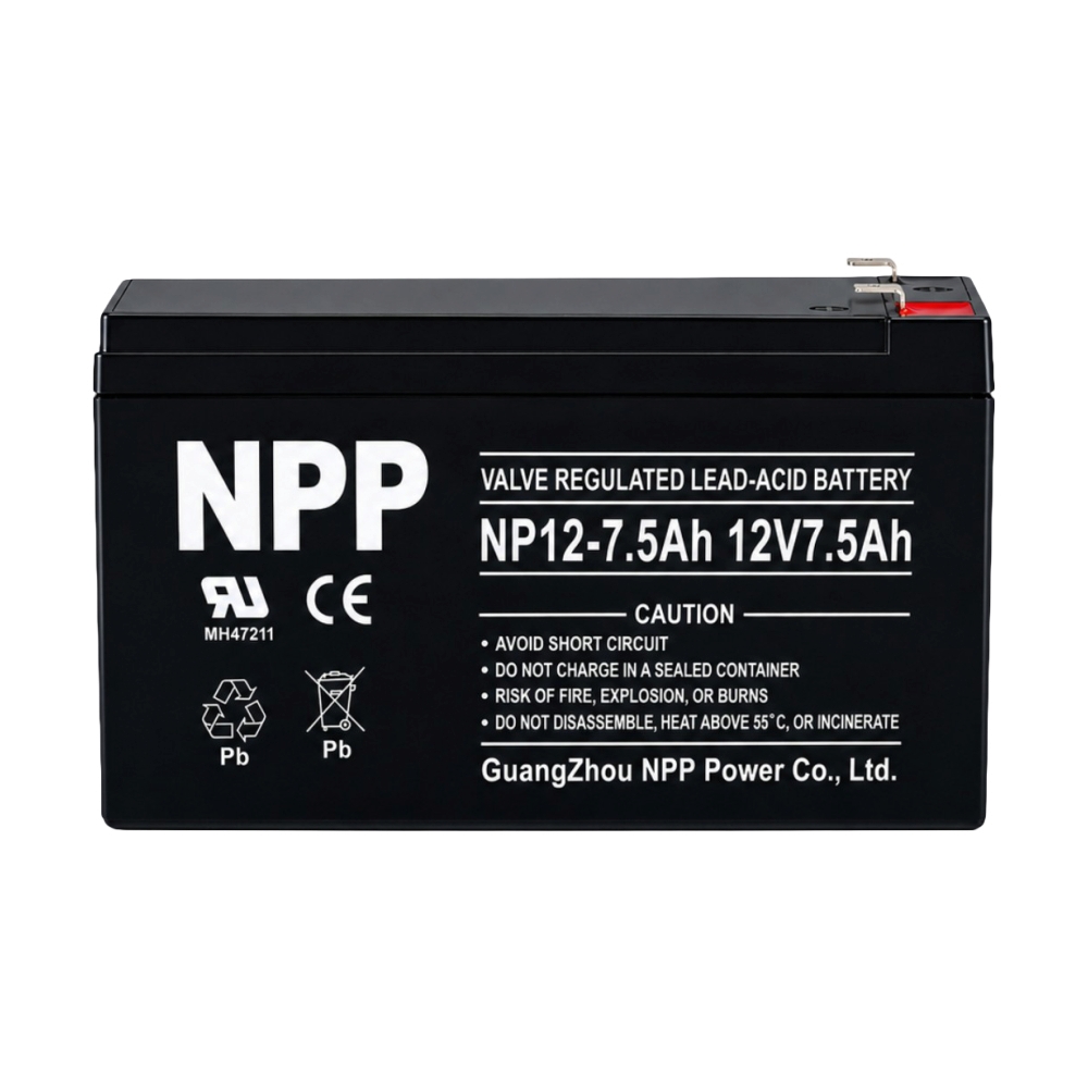 Battery 7.5Ah 12V NPP