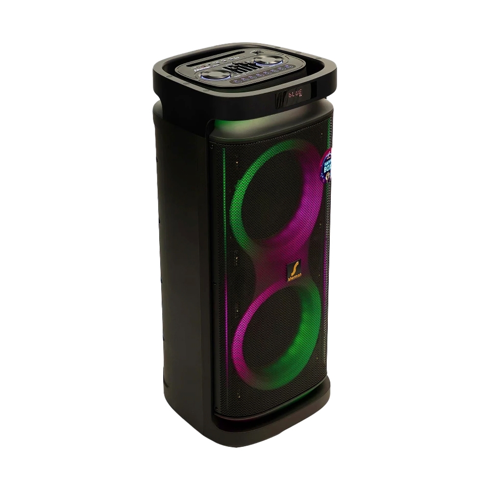 (1.0) ลำโพงปาร์ตี้ SHERMAN (APS-501) BLUETOOTH BLACK