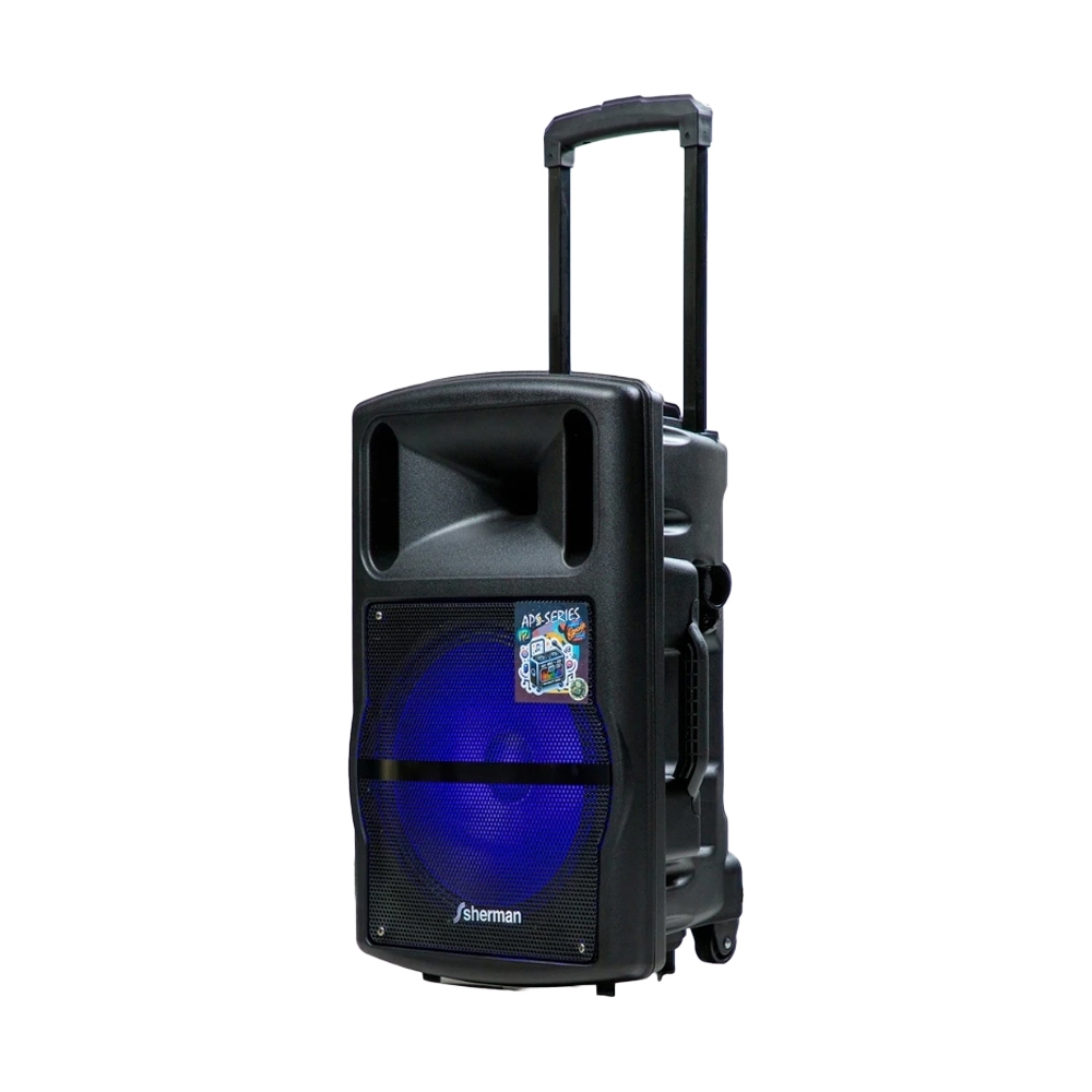 (1.0) ตู้ช่วยสอน SHERMAN (APS-120) BLUETOOTH BLACK