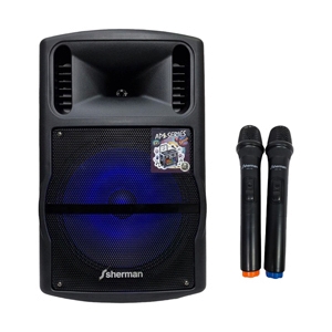 (1.0) ตู้ช่วยสอน SHERMAN (APS-120) BLUETOOTH BLACK