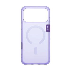 Case iPhone 18 Pro Max, 17 Pro Max Sheep Canvas Clear Matte Purple (2IPH183SCM557)