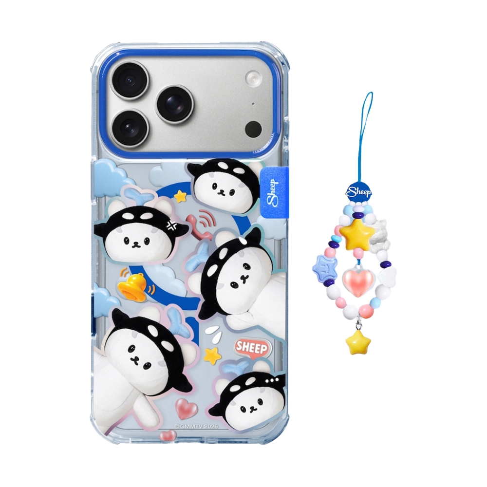 Case iPhone 18 Pro, 17 Pro Sheep Chromatic Canvas - Polcasan