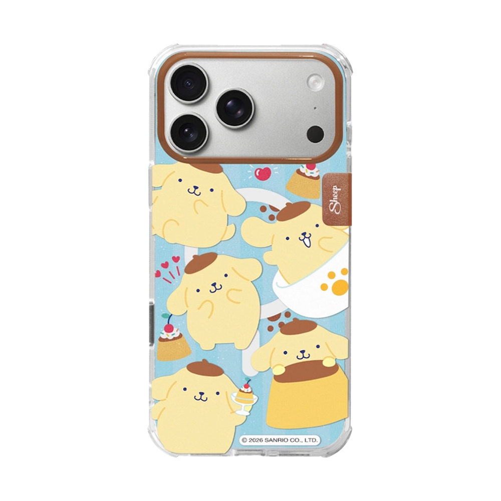 Case iPhone 18 Pro, 17 Pro Sheep Canvas - Pompompurin