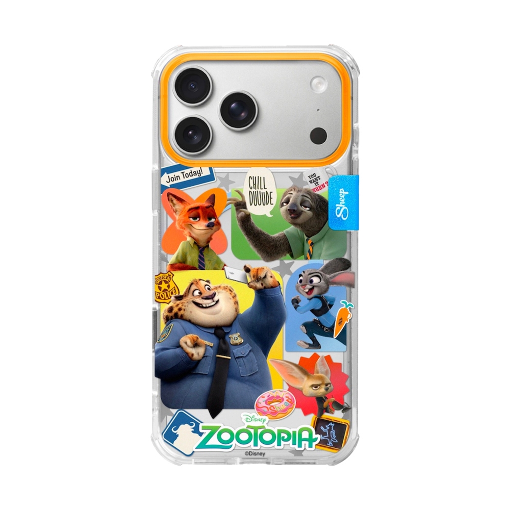 Case iPhone 18 Pro Max, 17 Pro Max Sheep Canvas - Zootopia