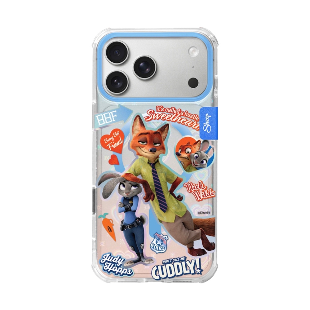 Case iPhone 18 Pro, 17 Pro Sheep Canvas - Nick and Judy