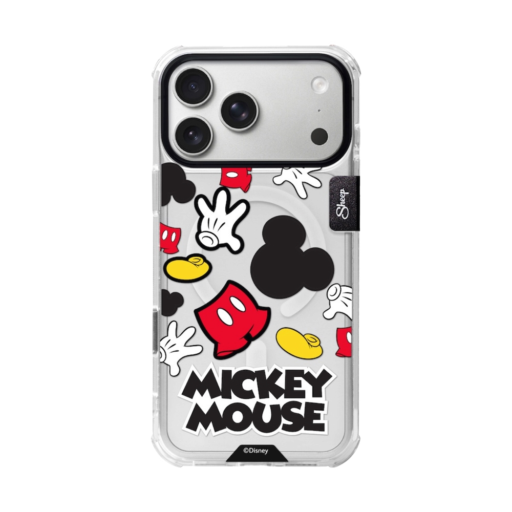 Case iPhone 18 Pro, 17 Pro Sheep Canvas - Mickey Mouse