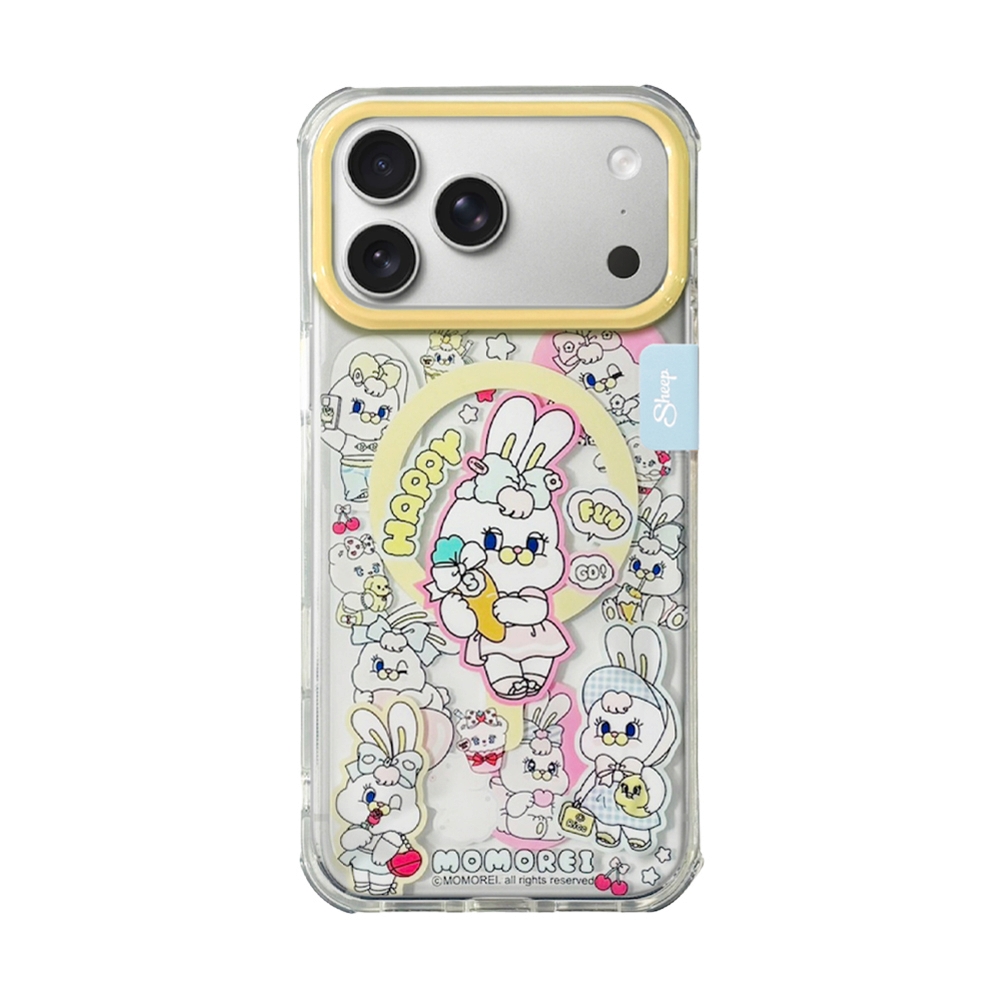 Case iPhone 18 Pro, 17 Pro Sheep Canvas - Momorei Rico