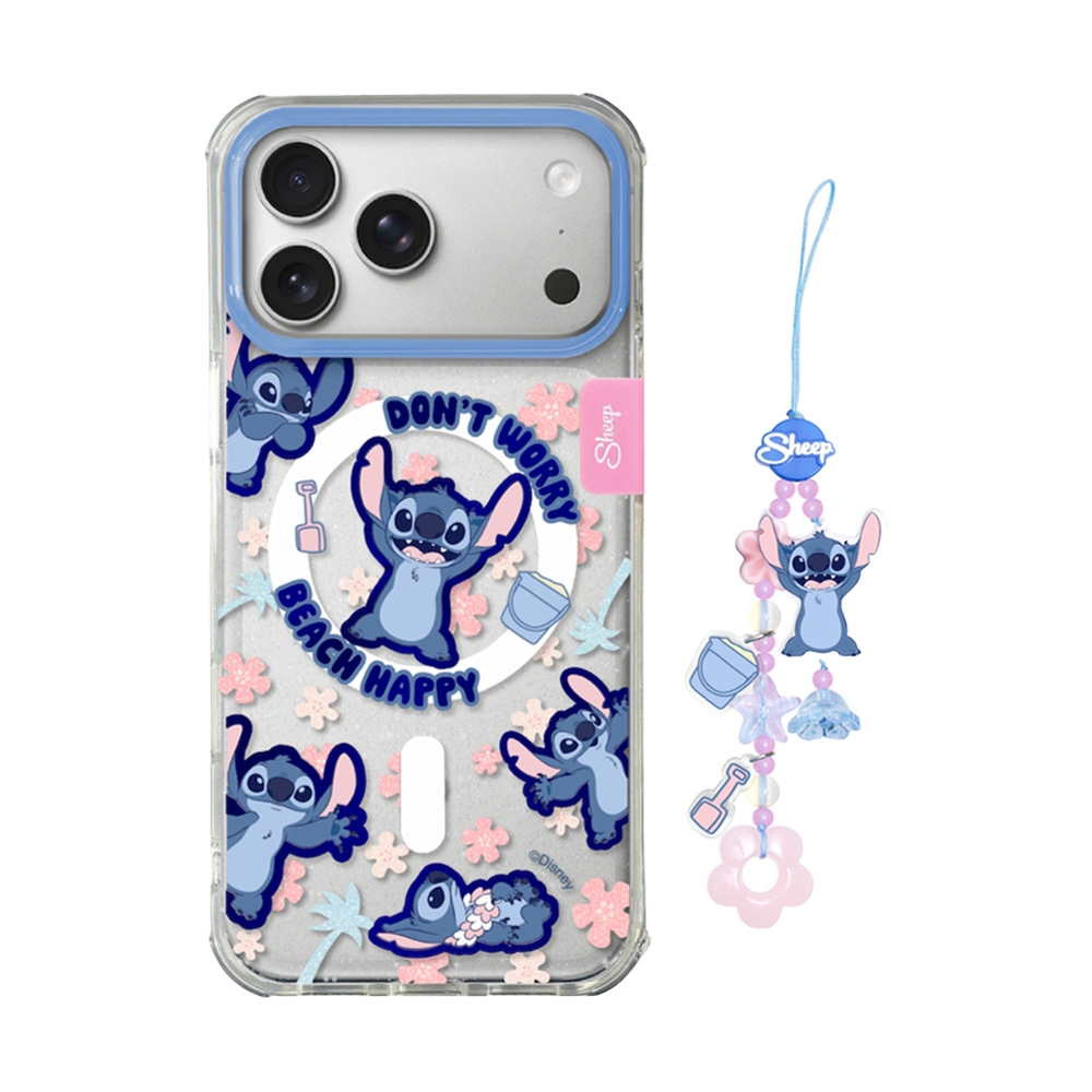 Case iPhone 18 Pro Max, 17 Pro Max Sheep Canvas - Stitch Flower