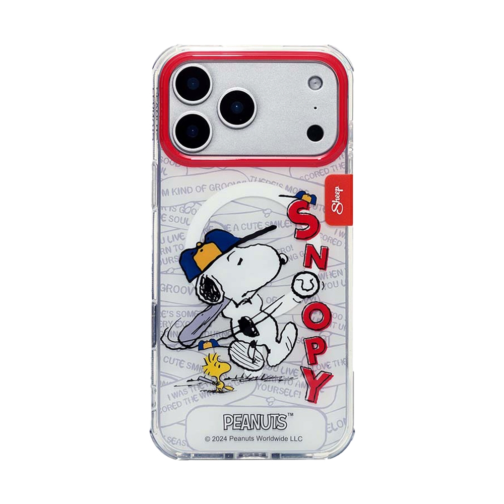 Case iPhone 18 Pro, 17 Pro Sheep Canvas - Baseball