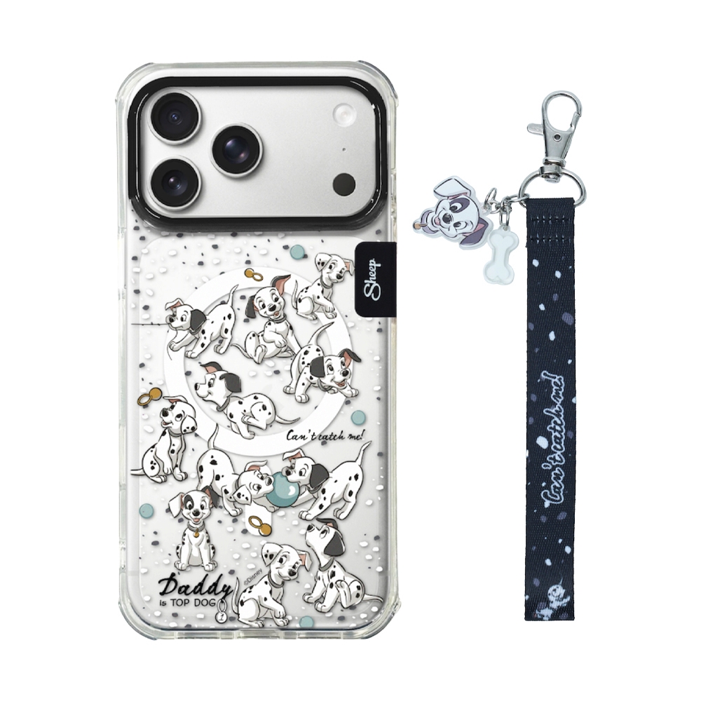 Case iPhone 18 Pro, 17 Pro Sheep Canvas - 101 Dalmatians