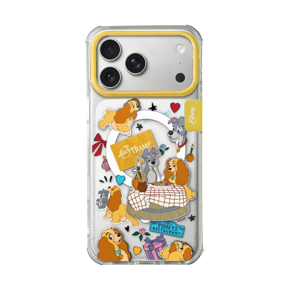 Case iPhone 18 Pro Max, 17 Pro Max Sheep Canvas - Lovely Lady