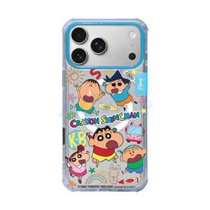 Case iPhone 18 Pro Max, 17 Pro Max Sheep Chromatic Canvas - Shinchan and Friends