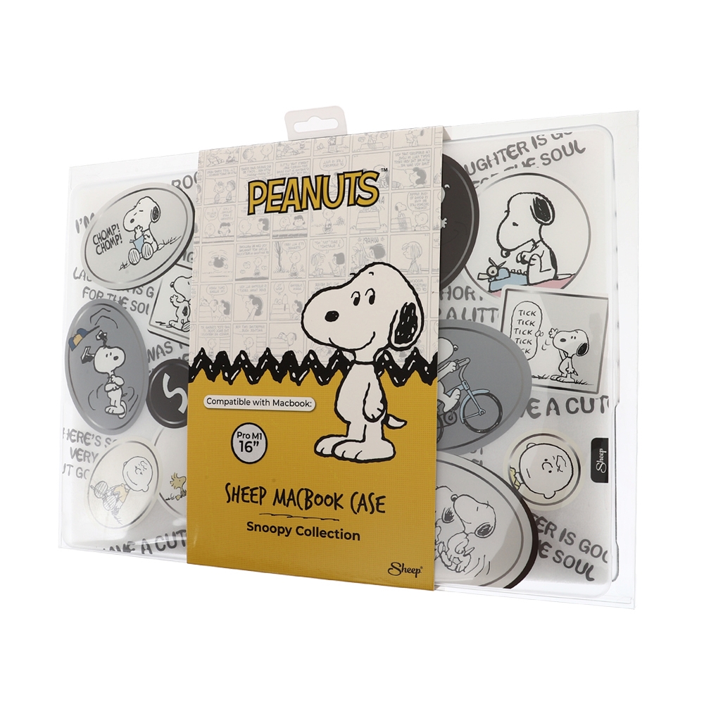 Case MacBook Pro 16" Sheep - Snoopy Friends