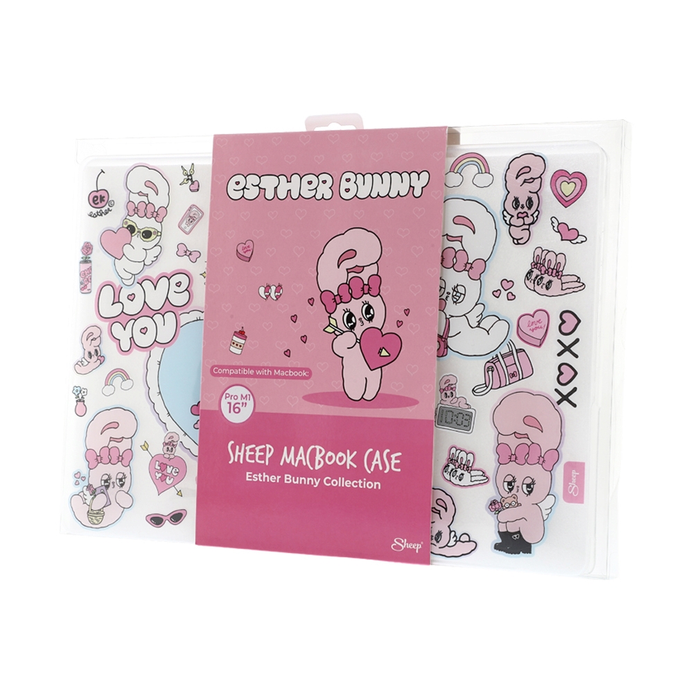 Case MacBook Pro 16" Sheep - Esther Bunny